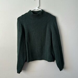 Cozy Green Sweater